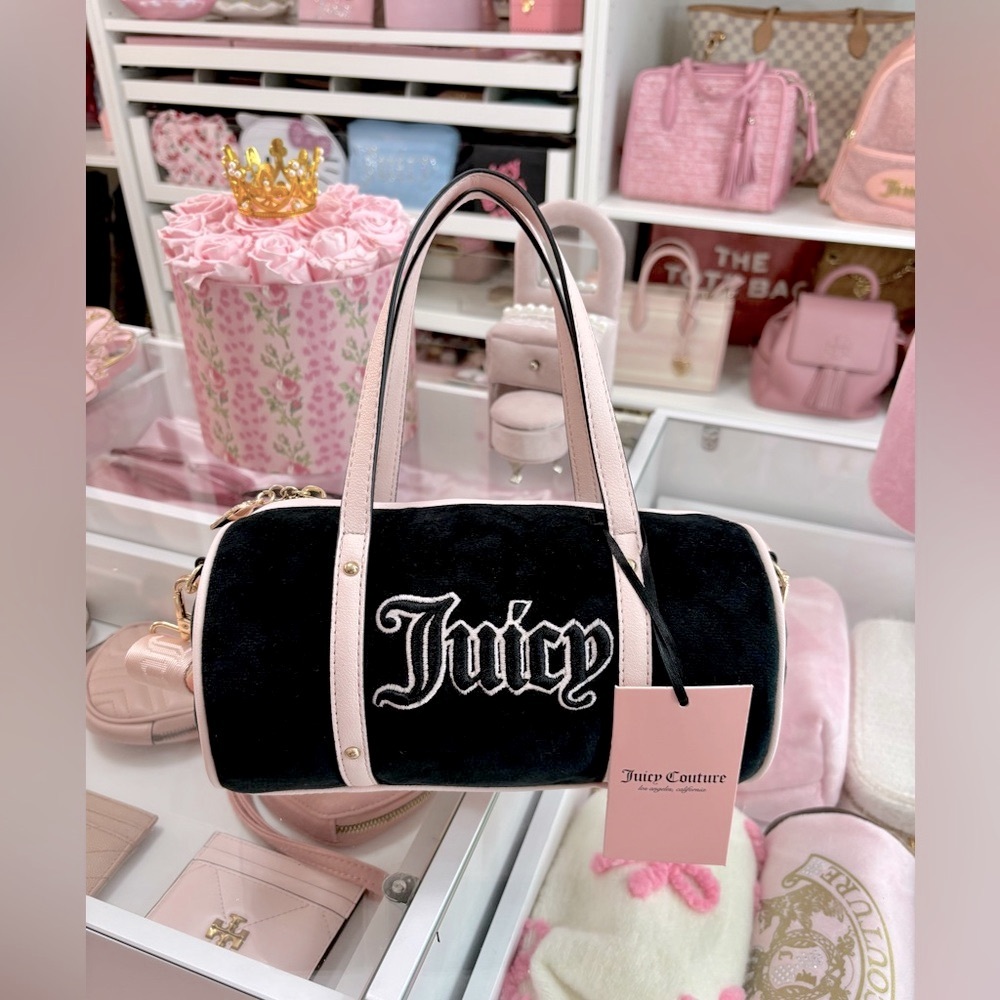 Juicy Couture Queen of Everything Liquorice Black Velour